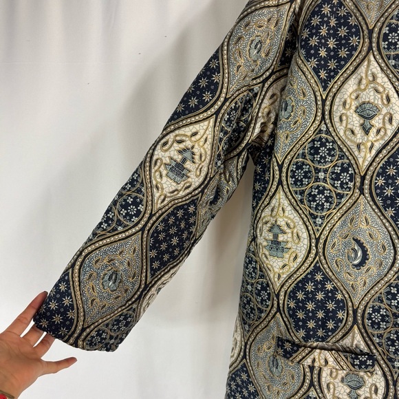 Smithsonian Institution hand quilted coat Size:XL - Picture 5 of 13